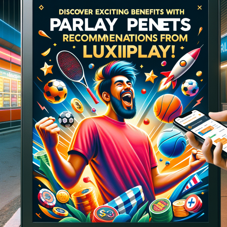 Temukan Keuntungan Seru dengan Rekomendasi Parlay dari LuxiPlay!