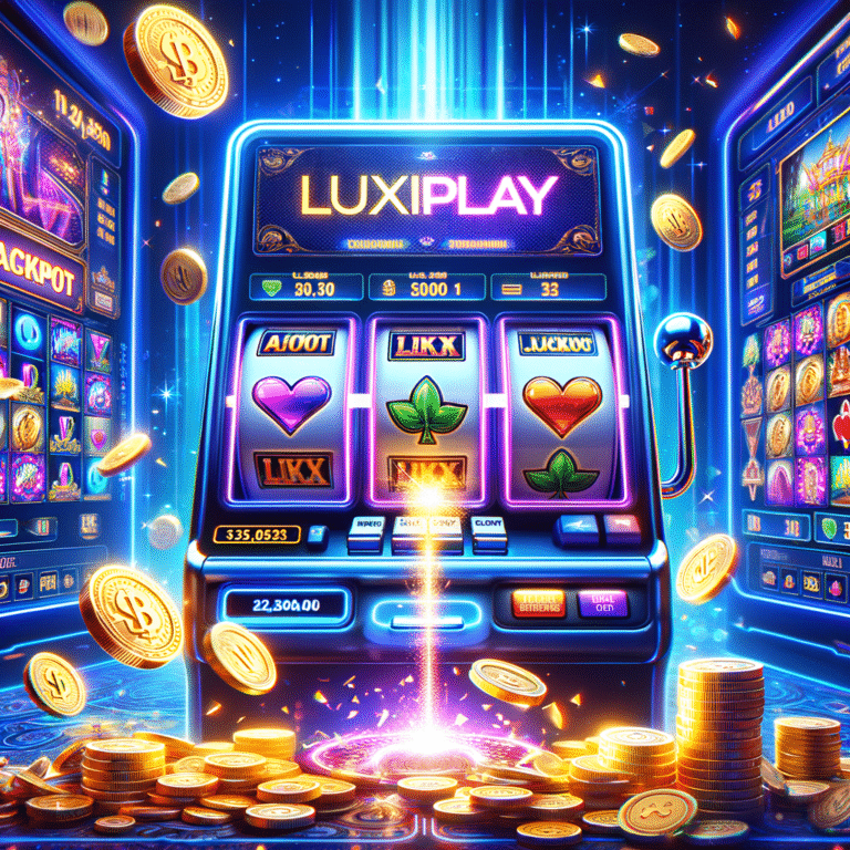 Temukan Serunya Permainan Slot Online di LUXIPLAY yang Bikin Nagih!